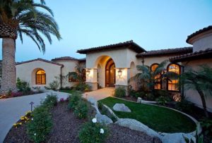 Another Spanish style home designed by Architect Mark D. Lyon